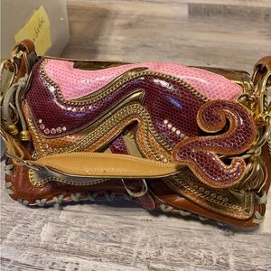 Bracher Emden Vintage Elegant Multicolor Women's Shoulder Bag
